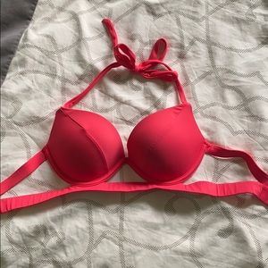 BNWOT neon push up bikini top